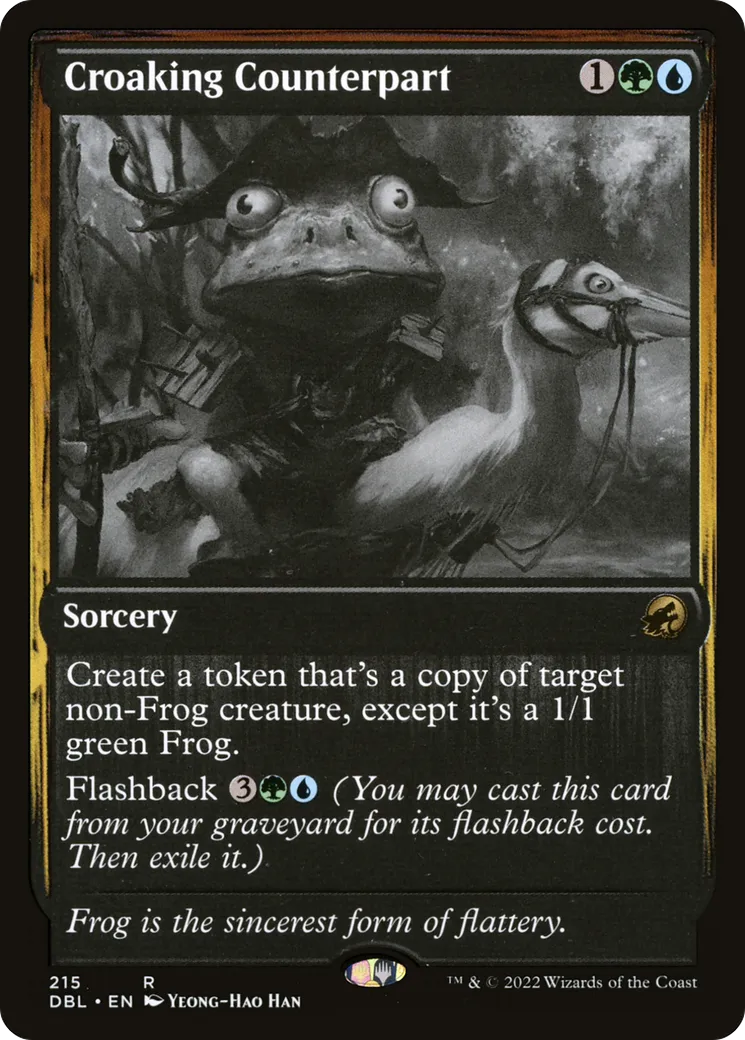 Croaking Counterpart — Innistrad: Double Feature — Magic: The Gathering