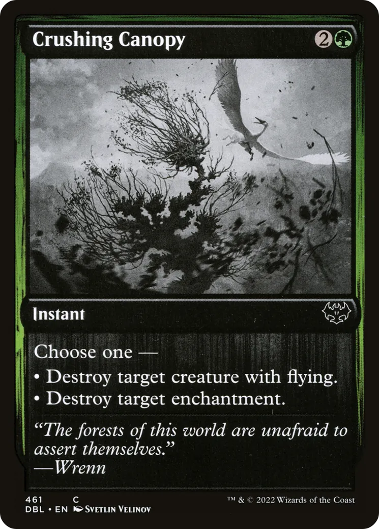 Canopée écrasante — Innistrad: Double Feature — Magic: The Gathering