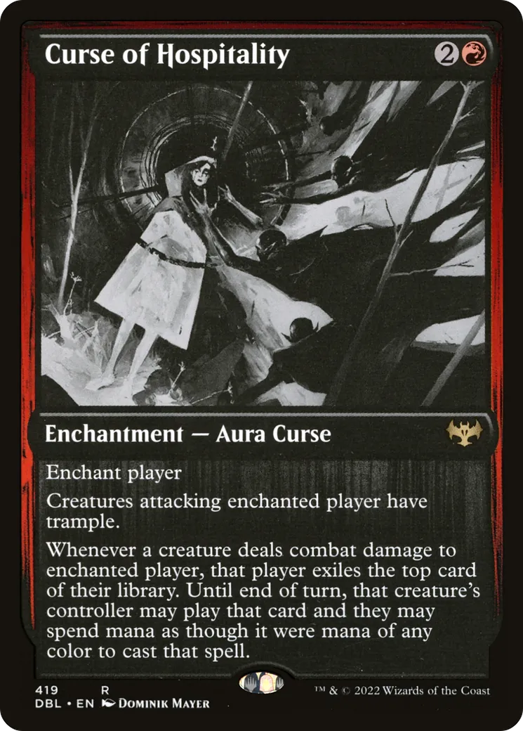 Curse of Hospitality — Innistrad: Double Feature — Magic: The Gathering