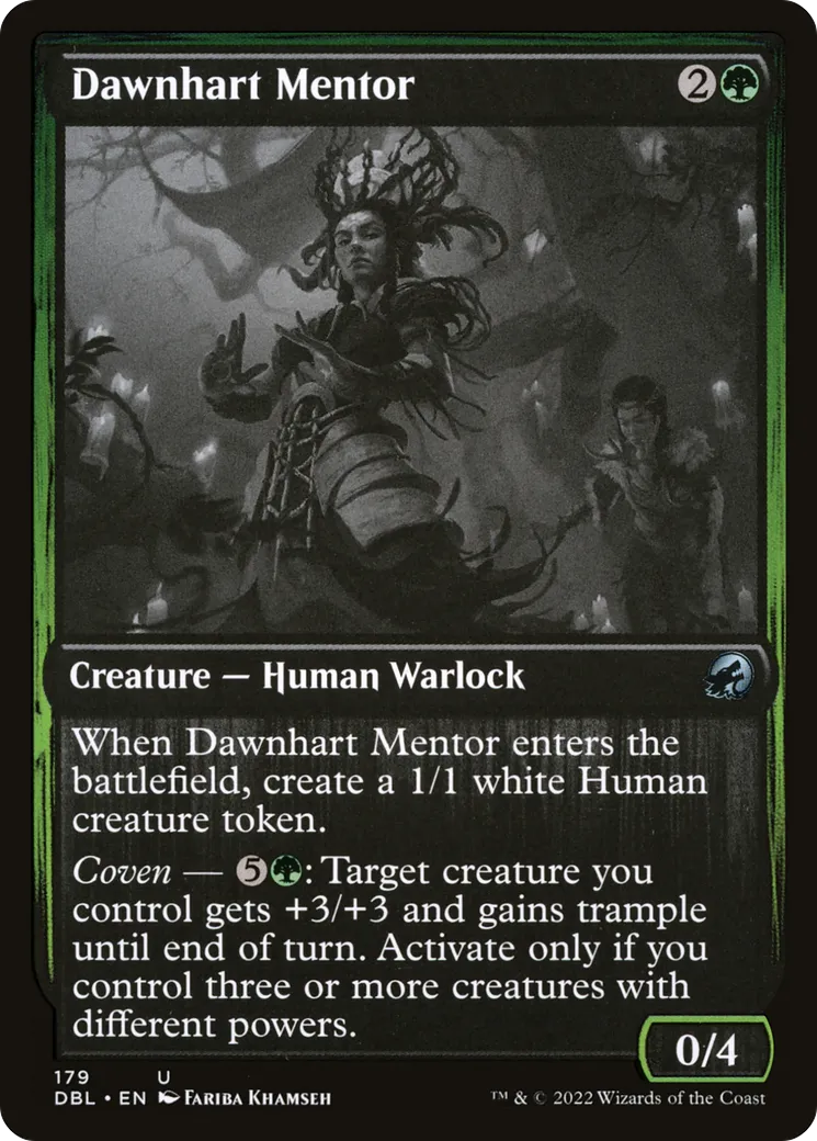 Dawnhart Mentor — Innistrad: Double Feature — Magic: The Gathering