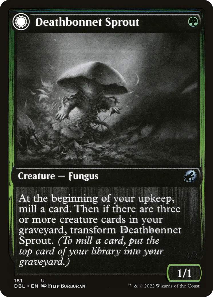 Deathbonnet Sprout // Deathbonnet Hulk — Innistrad: Double Feature — Magic: The Gathering
