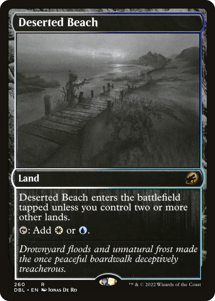 Deserted Beach — Innistrad: Double Feature — Magic: The Gathering