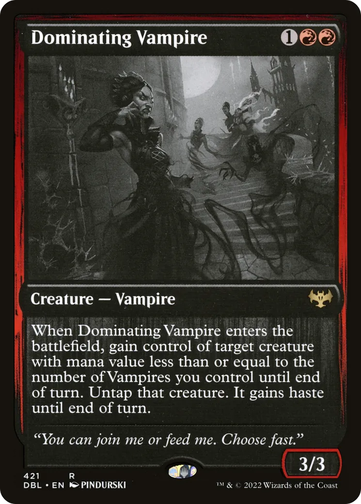 Dominating Vampire — Innistrad: Double Feature — Magic: The Gathering