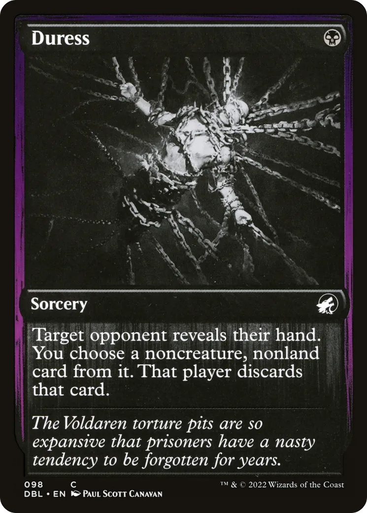 Duress — Innistrad: Double Feature — Magic: The Gathering