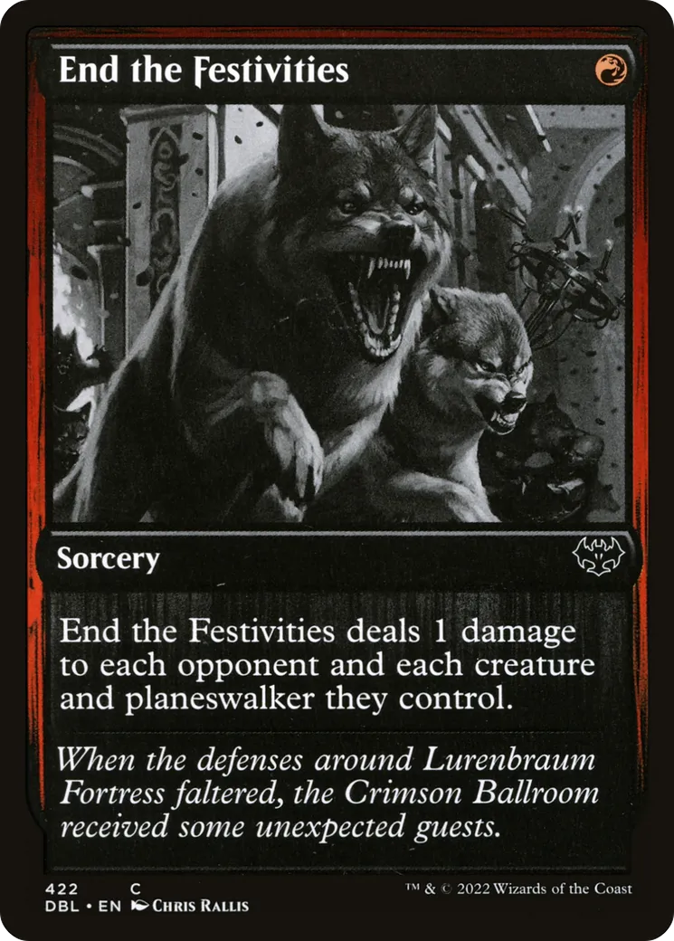 End the Festivities — Innistrad: Double Feature — Magic: The Gathering