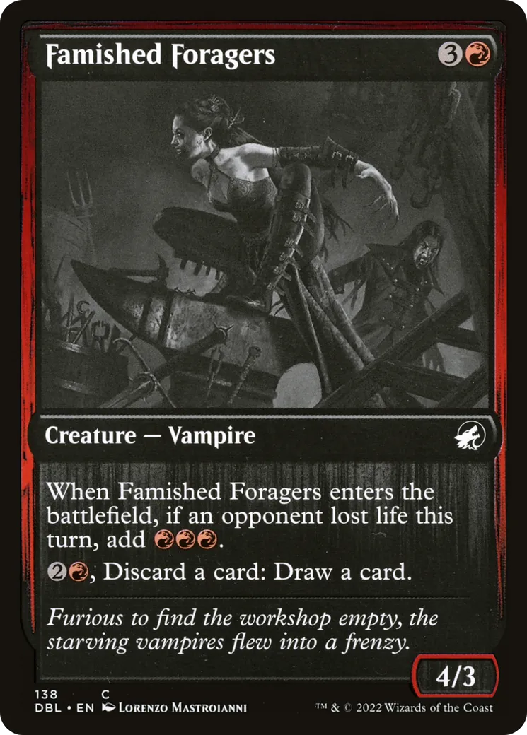 Famished Foragers — Innistrad: Double Feature — Magic: The Gathering