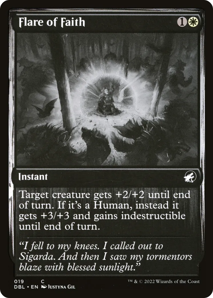 Flare of Faith — Innistrad: Double Feature — Magic: The Gathering