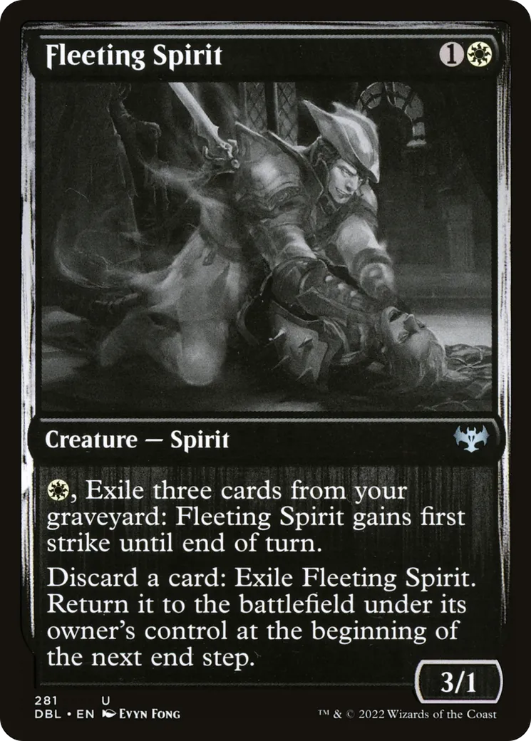 Fleeting Spirit — Innistrad: Double Feature — Magic: The Gathering