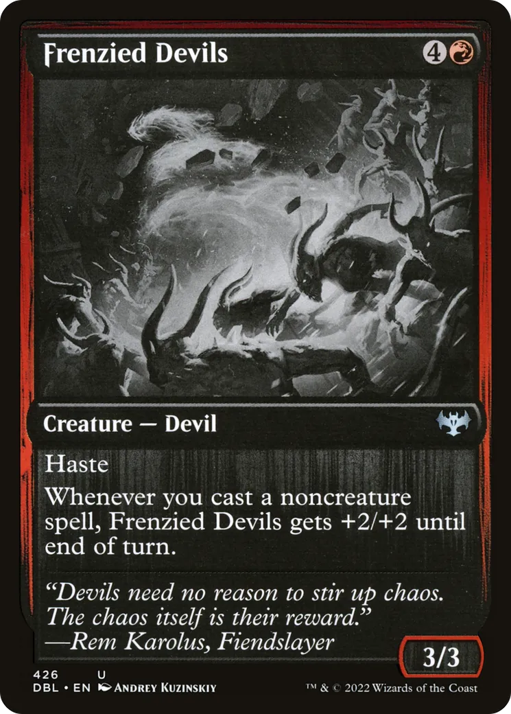 Frenzied Devils — Innistrad: Double Feature — Magic: The Gathering