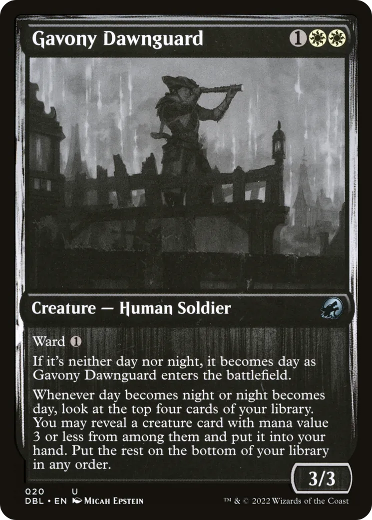 Gavony Dawnguard — Innistrad: Double Feature — Magic: The Gathering