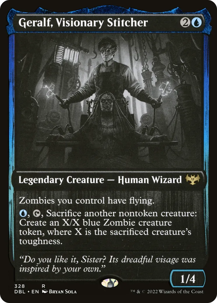 Geralf, Visionary Stitcher — Innistrad: Double Feature — Magic: The Gathering