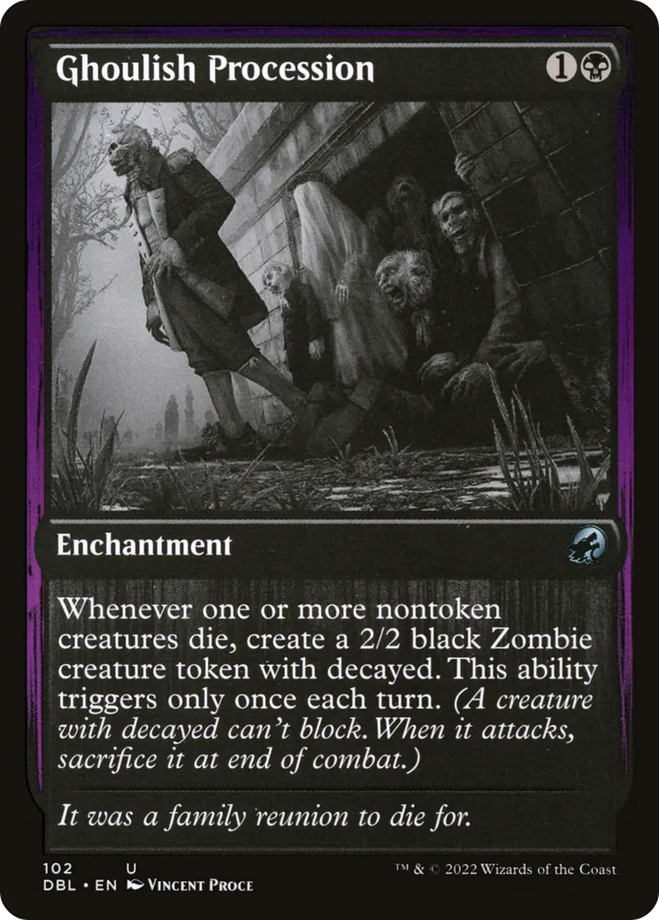 Ghoulish Procession — Innistrad: Double Feature — Magic: The Gathering