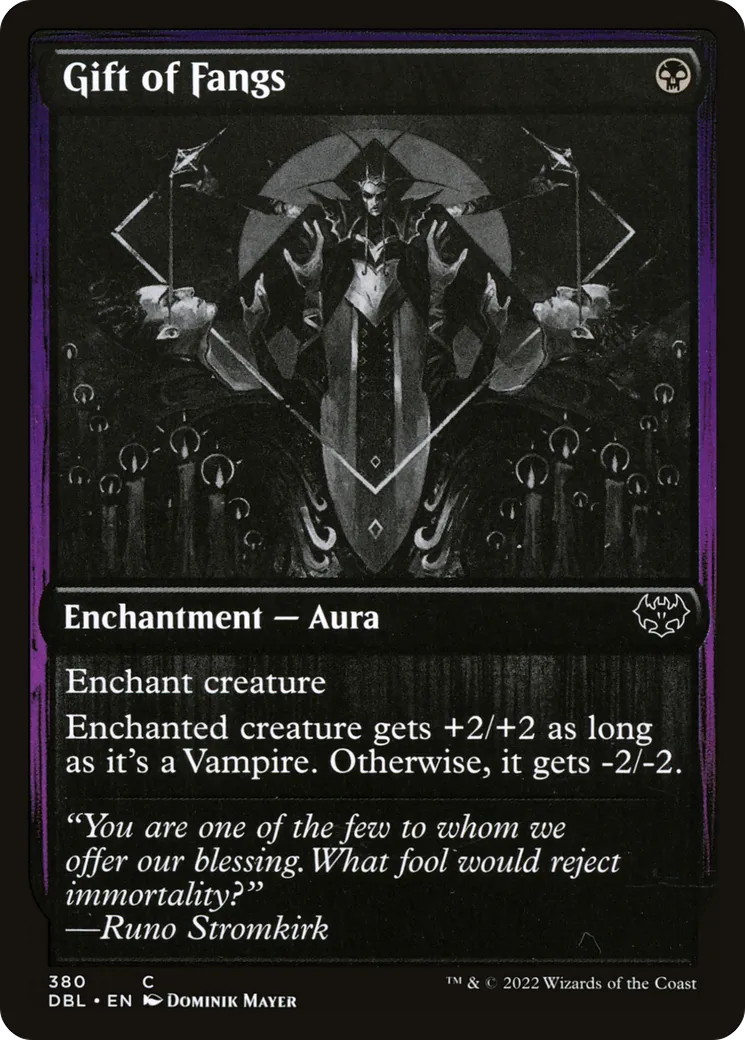 Gift of Fangs — Innistrad: Double Feature — Magic: The Gathering