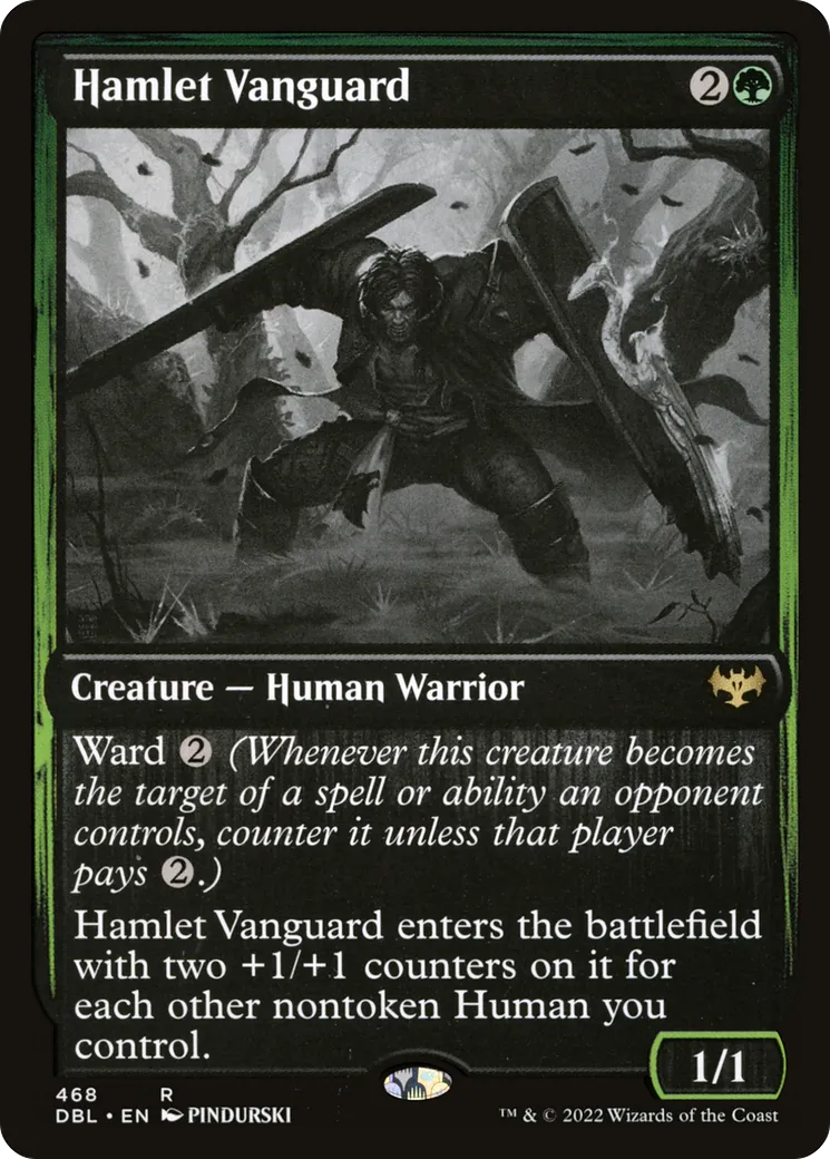 Avant-garde du hameau — Innistrad: Double Feature — Magic: The Gathering