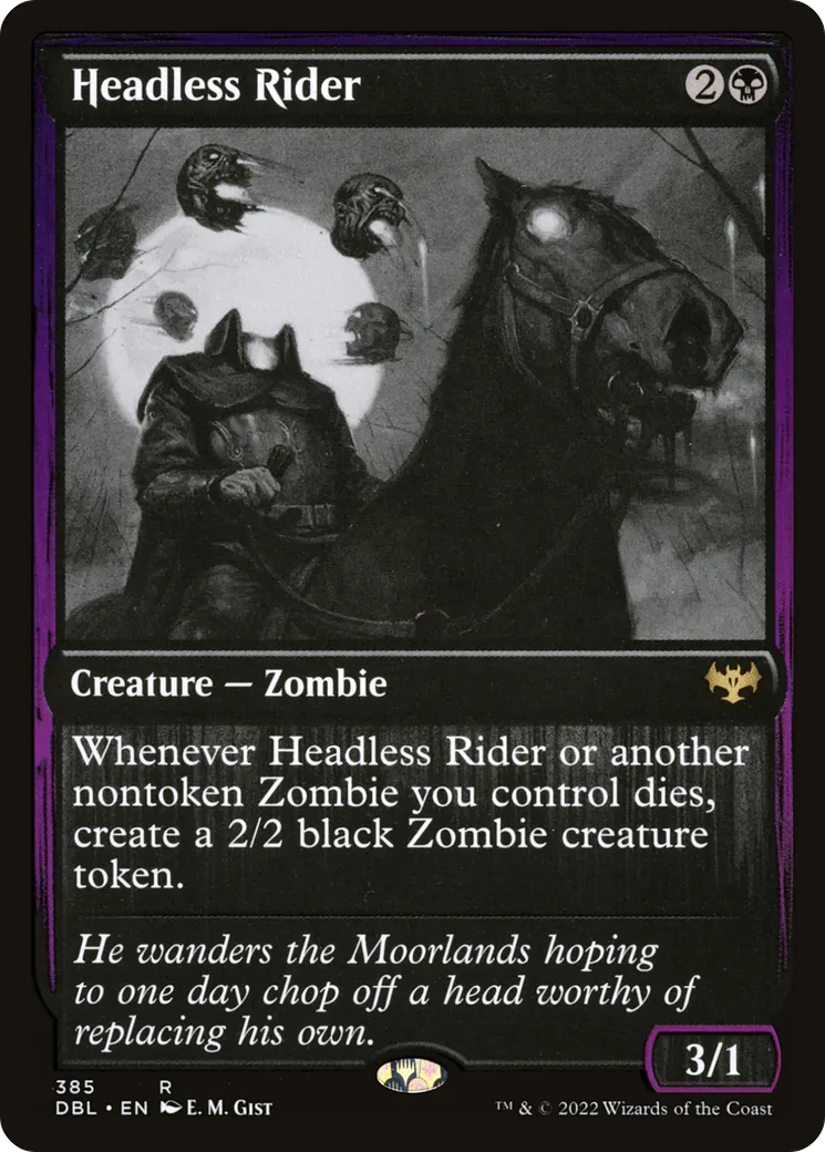 Headless Rider — Innistrad: Double Feature — Magic: The Gathering