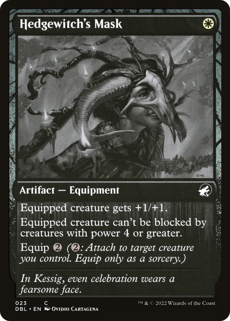 Hedgewitch's Mask — Innistrad: Double Feature — Magic: The Gathering
