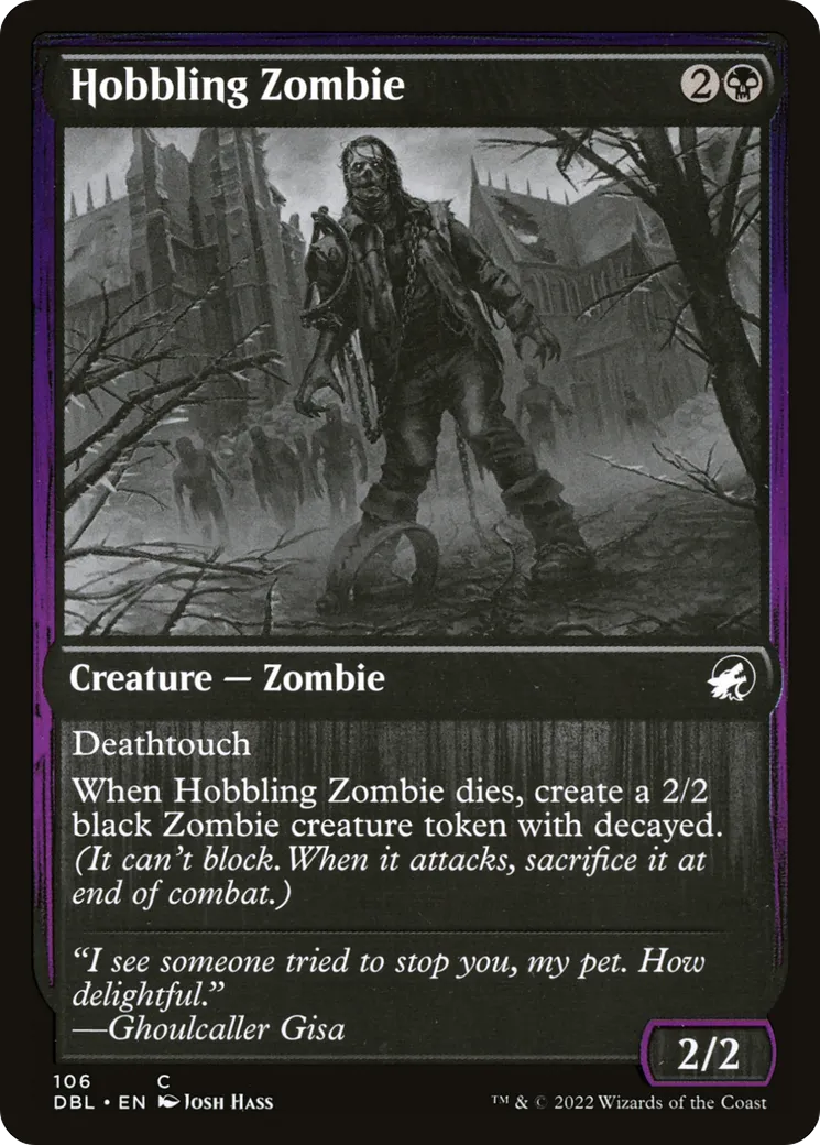 Zombie boiteux — Innistrad: Double Feature — Magic: The Gathering