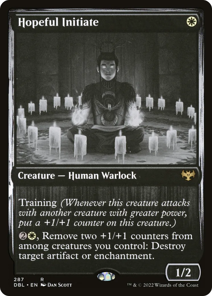 Hopeful Initiate — Innistrad: Double Feature — Magic: The Gathering
