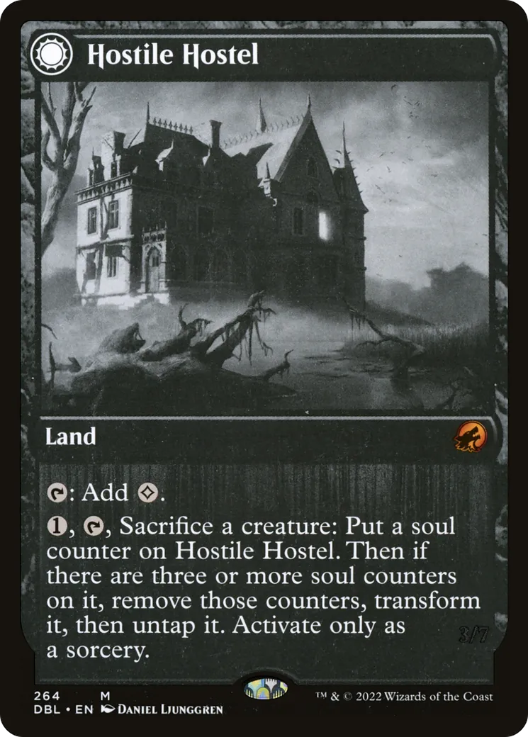 Hostile Hostel // Creeping Inn — Innistrad: Double Feature — Magic: The Gathering