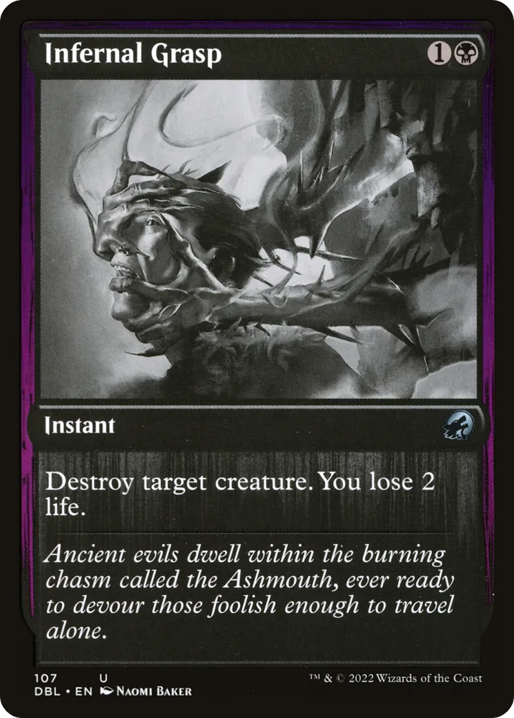 Infernal Grasp — Innistrad: Double Feature — Magic: The Gathering