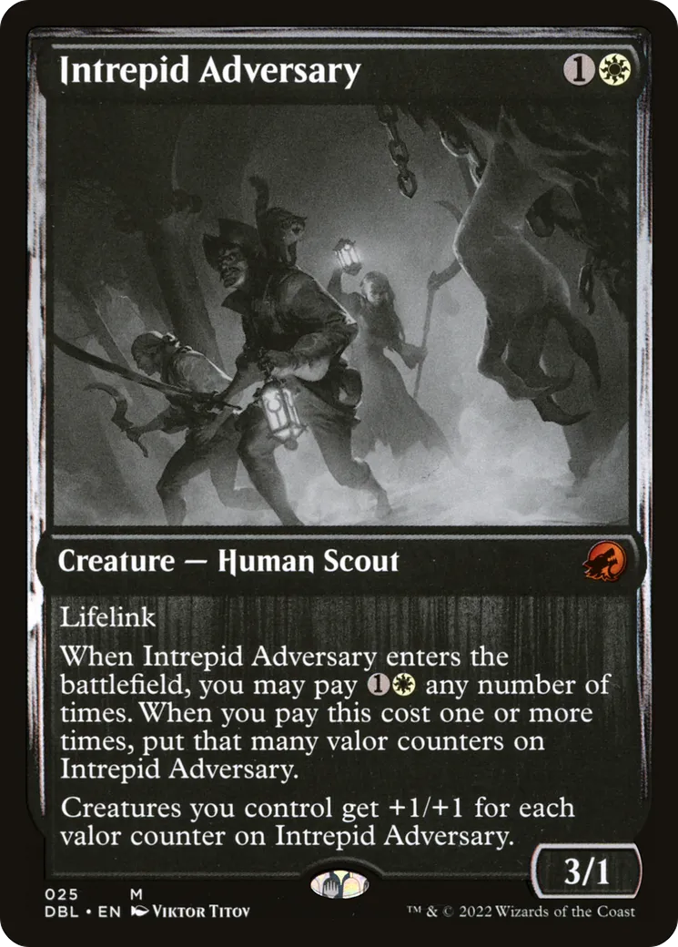 Intrepid Adversary — Innistrad: Double Feature — Magic: The Gathering