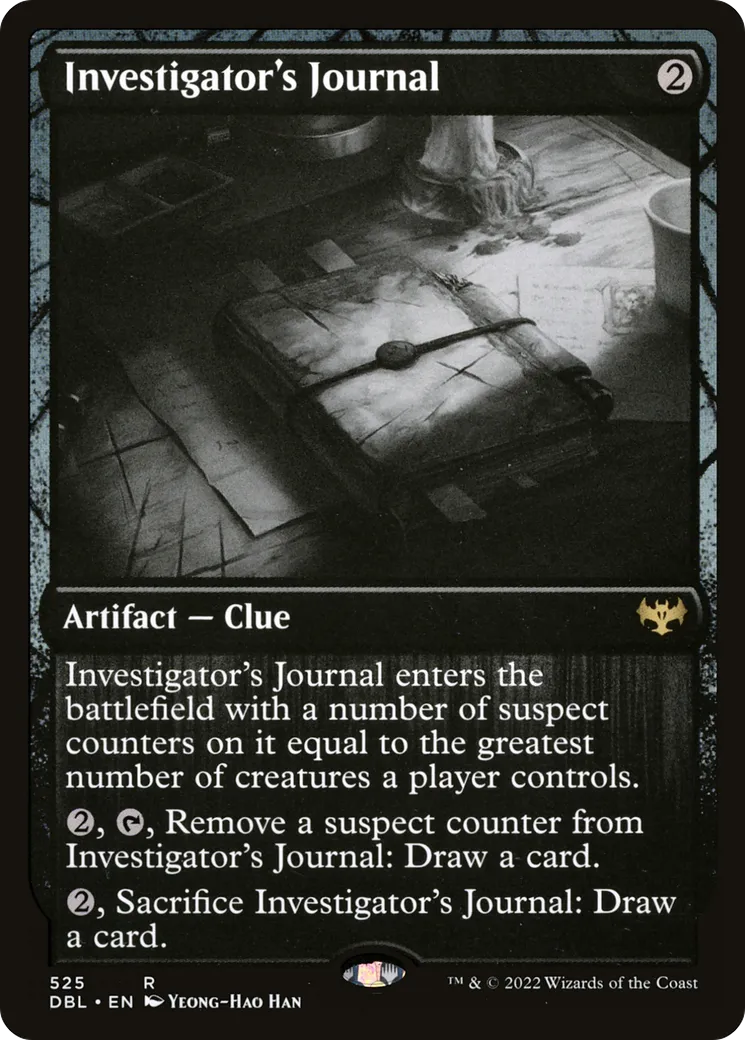 Investigator's Journal — Innistrad: Double Feature — Magic: The Gathering