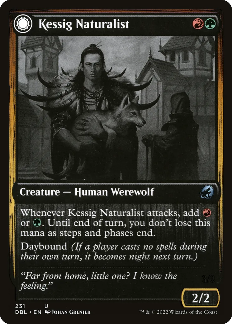 Naturaliste de Kessig // Seigneur d'Ulvenwald — Innistrad: Double Feature — Magic: The Gathering