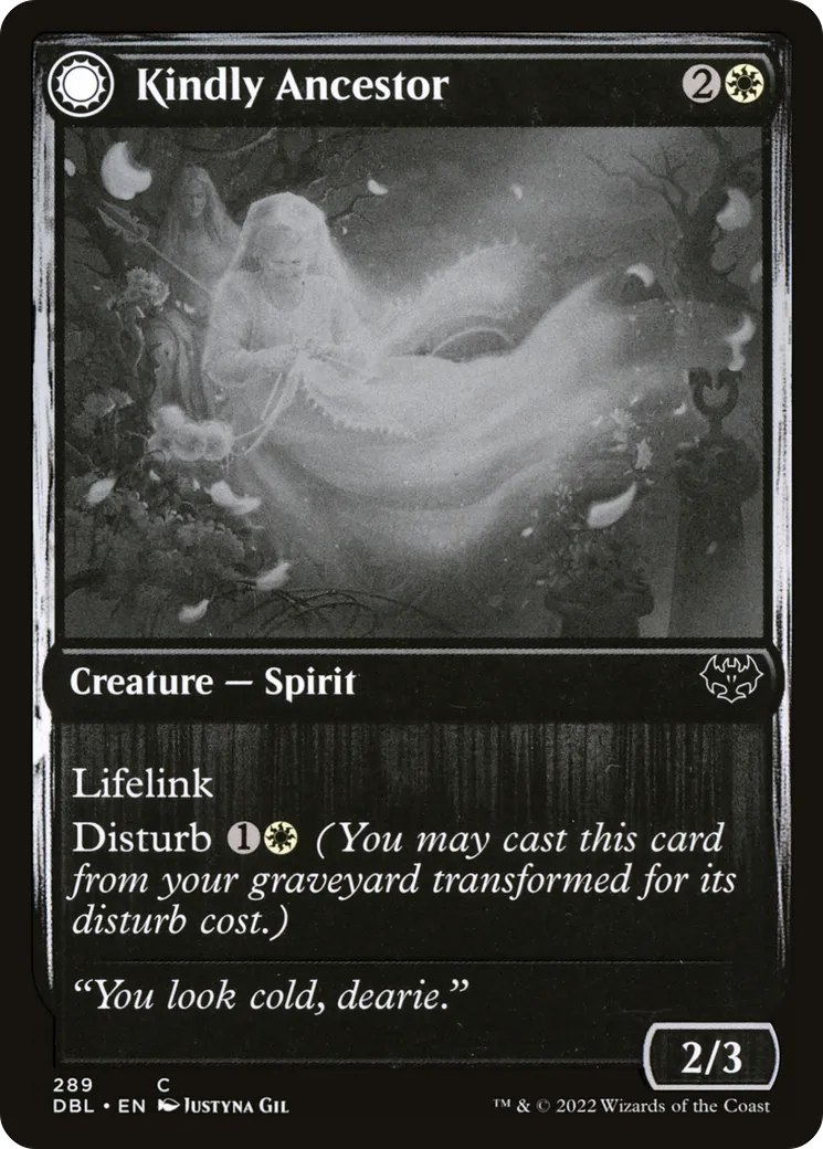 Kindly Ancestor // Ancestor's Embrace — Innistrad: Double Feature — Magic: The Gathering