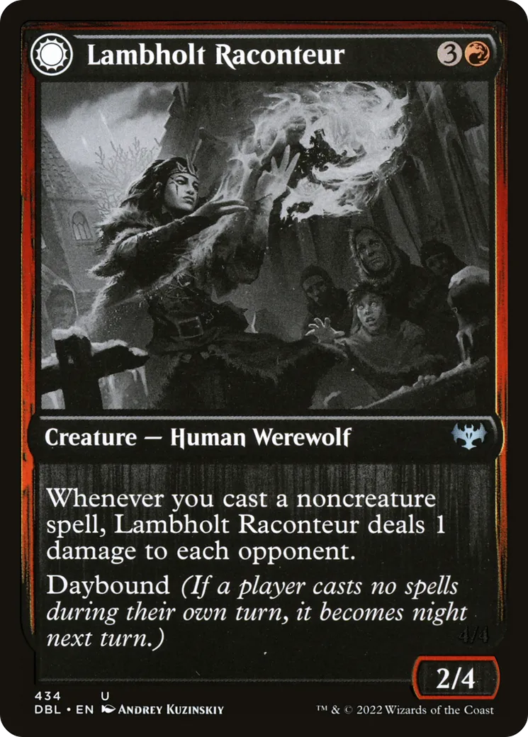 Lambholt Raconteur // Lambholt Ravager — Innistrad: Double Feature — Magic: The Gathering