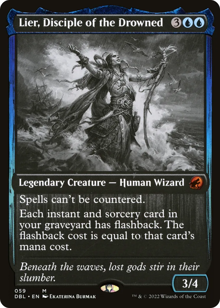 Lier, Disciple of the Drowned — Innistrad: Double Feature — Magic: The Gathering