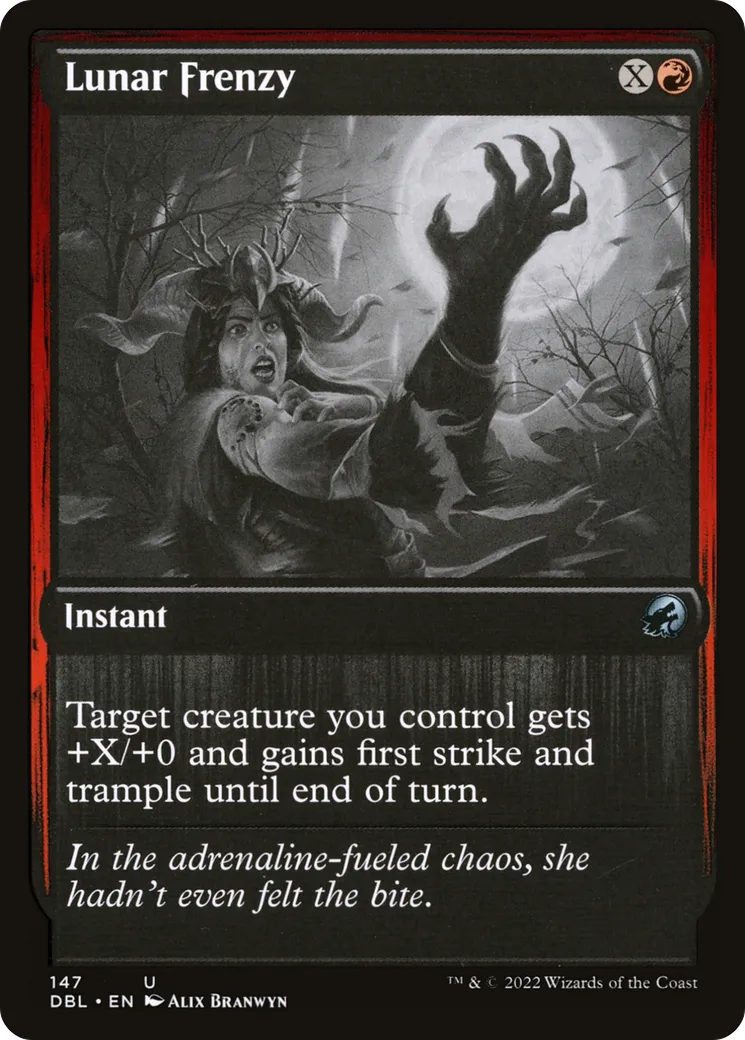 Lunar Frenzy — Innistrad: Double Feature — Magic: The Gathering