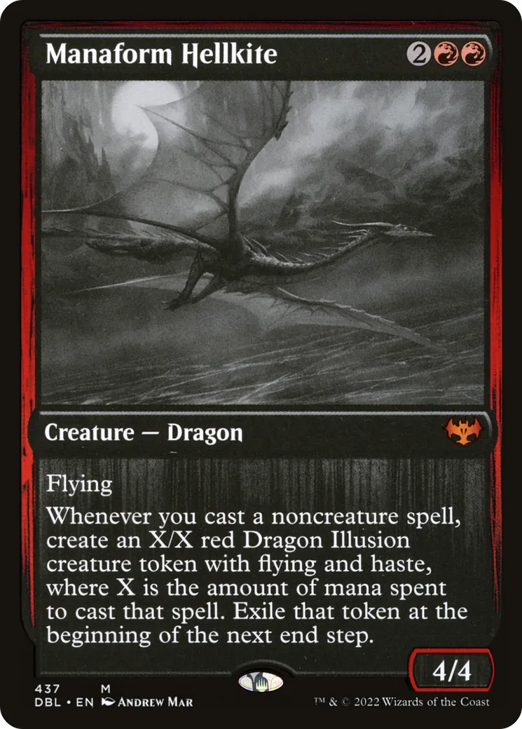 Manaform Hellkite — Innistrad: Double Feature — Magic: The Gathering