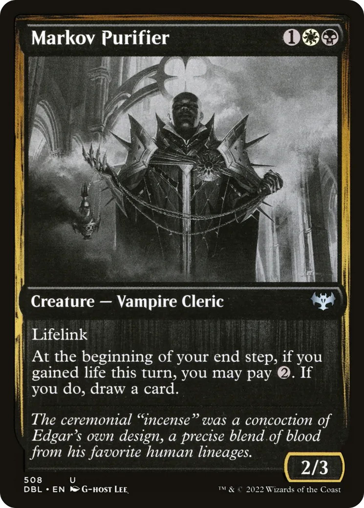 Markov Purifier — Innistrad: Double Feature — Magic: The Gathering