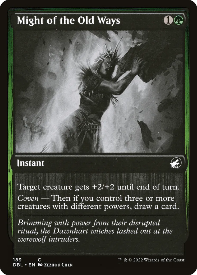 Might of the Old Ways — Innistrad: Double Feature — Magic: The Gathering