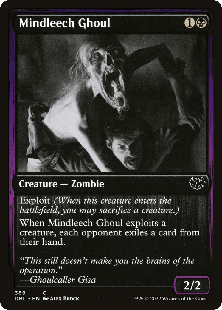 Mindleech Ghoul — Innistrad: Double Feature — Magic: The Gathering