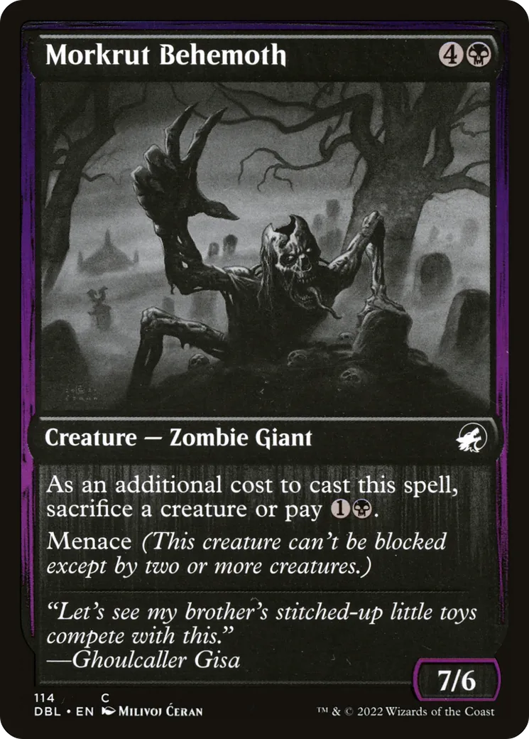 Morkrut Behemoth — Innistrad: Double Feature — Magic: The Gathering