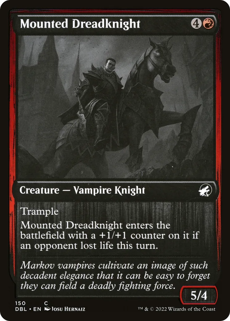 Mounted Dreadknight — Innistrad: Double Feature — Magic: The Gathering