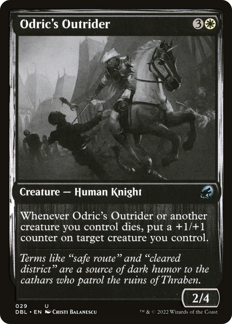 Odric's Outrider — Innistrad: Double Feature — Magic: The Gathering