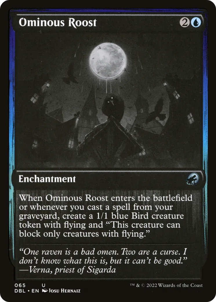Ominous Roost — Innistrad: Double Feature — Magic: The Gathering