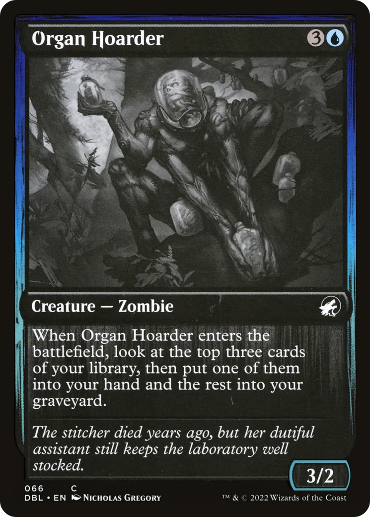 Collectionneur d'organes — Innistrad: Double Feature — Magic: The Gathering