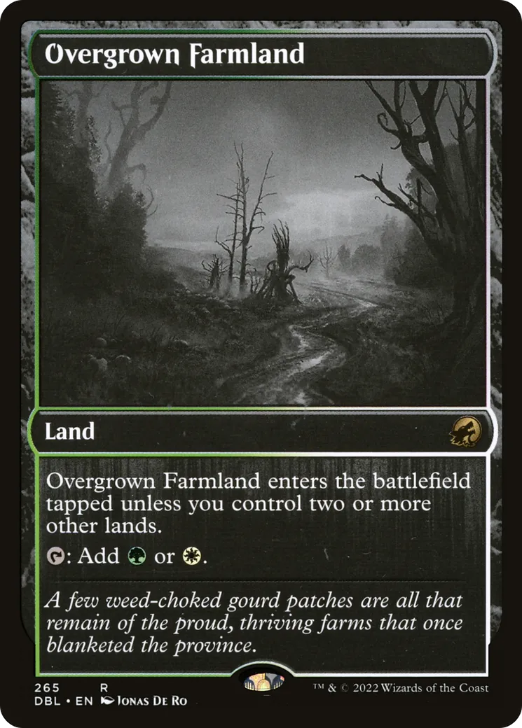 Overgrown Farmland — Innistrad: Double Feature — Magic: The Gathering