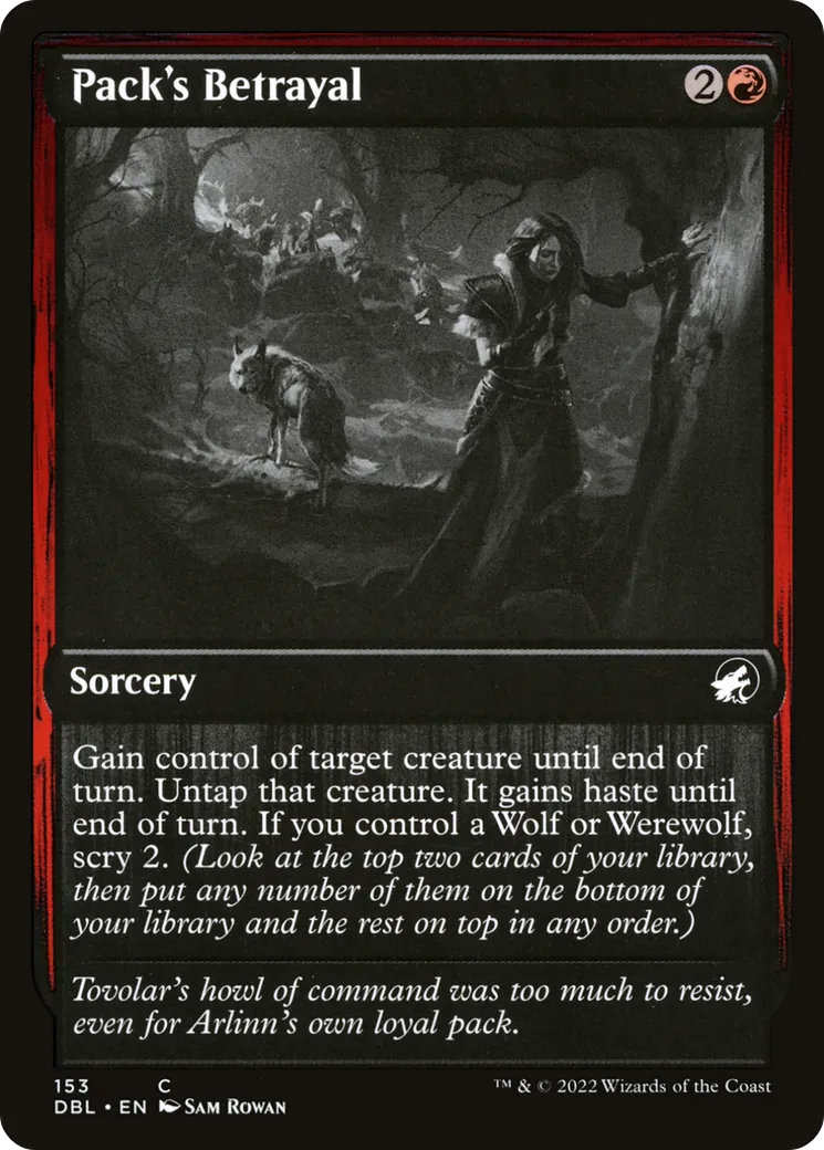 Pack's Betrayal — Innistrad: Double Feature — Magic: The Gathering