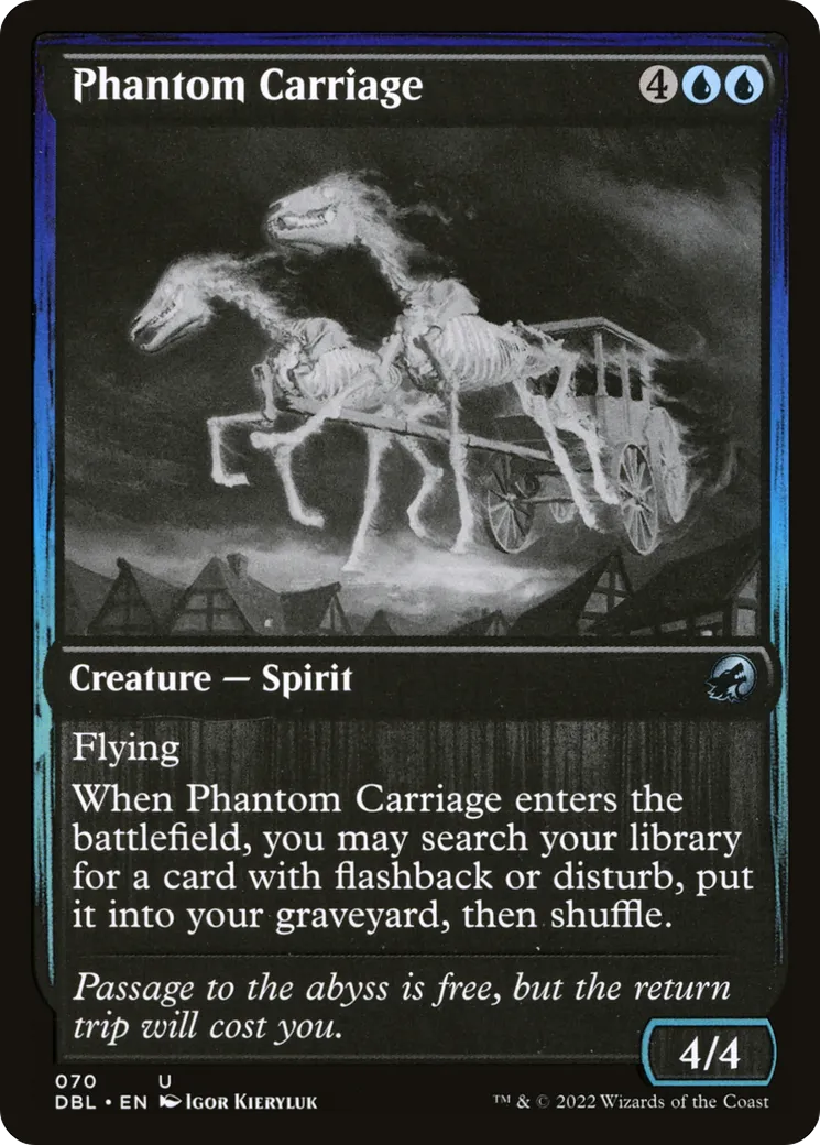 Carrosse fantomatique — Innistrad: Double Feature — Magic: The Gathering