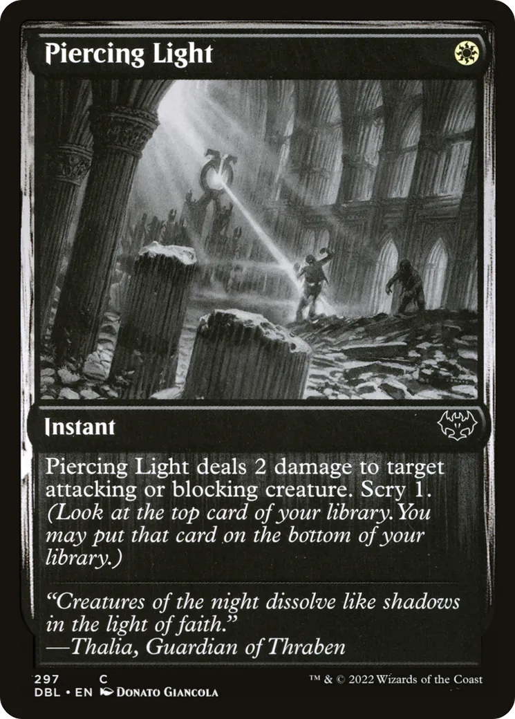 Piercing Light — Innistrad: Double Feature — Magic: The Gathering