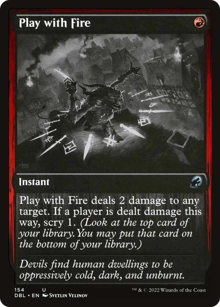 Play with Fire — Innistrad: Double Feature — Magic: The Gathering