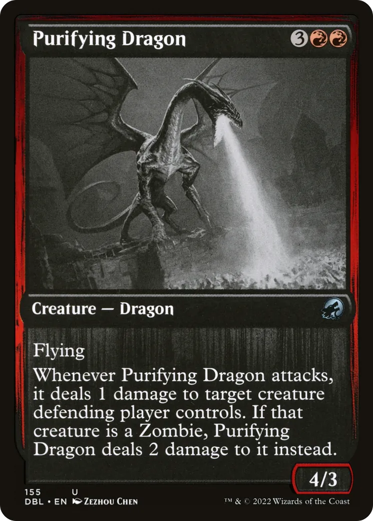 Purifying Dragon — Innistrad: Double Feature — Magic: The Gathering