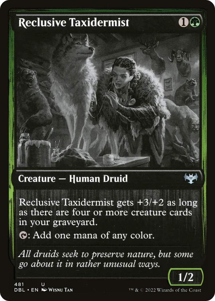 Taxidermiste recluse — Innistrad: Double Feature — Magic: The Gathering