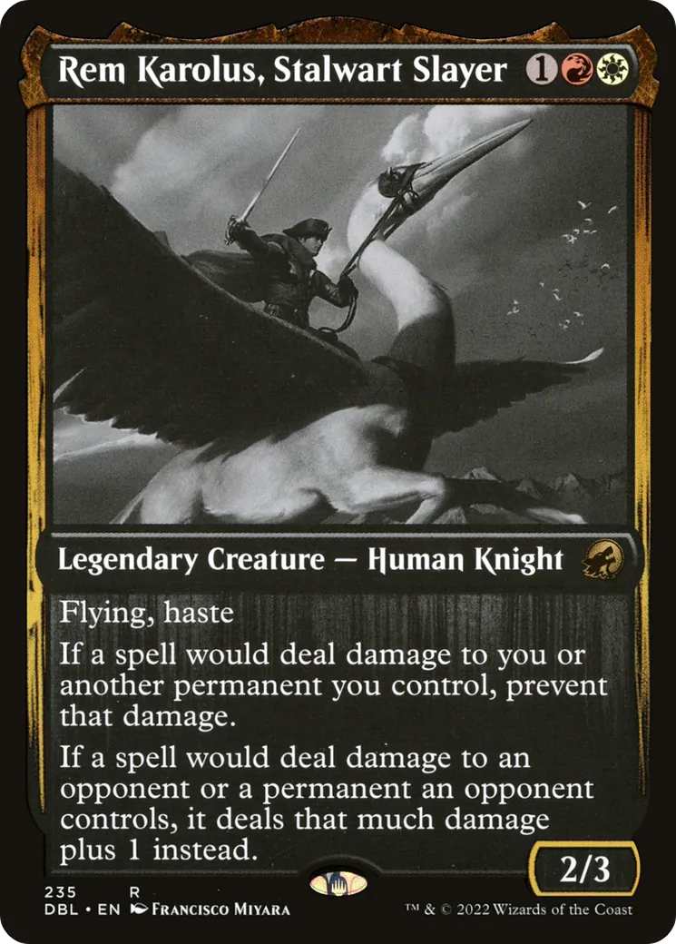 Rem Karolus, tueur vaillant — Innistrad: Double Feature — Magic: The Gathering