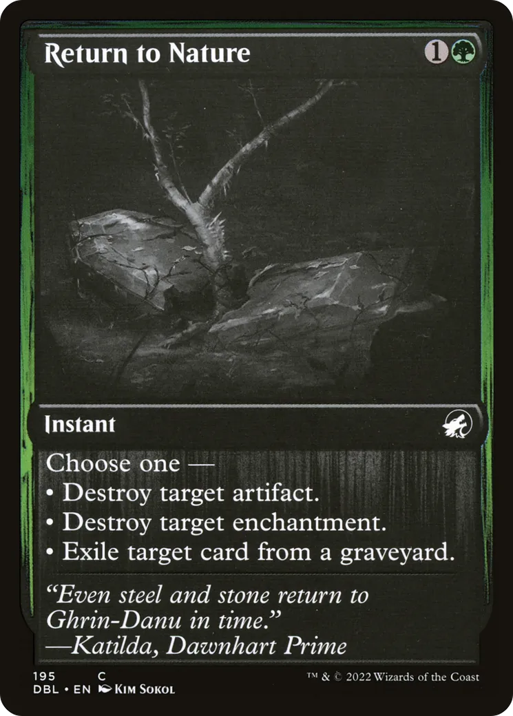 Regain de la la nature — Innistrad: Double Feature — Magic: The Gathering