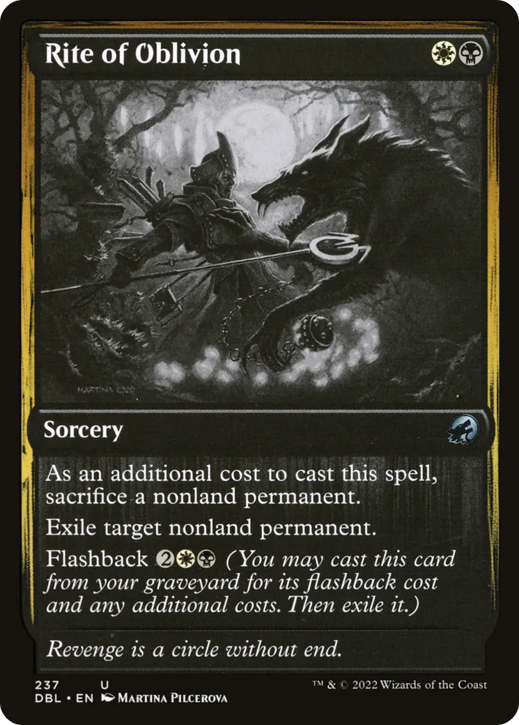 Rite of Oblivion — Innistrad: Double Feature — Magic: The Gathering